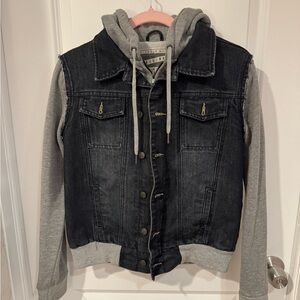 Glamour Kills Denim Hoodie Jacket